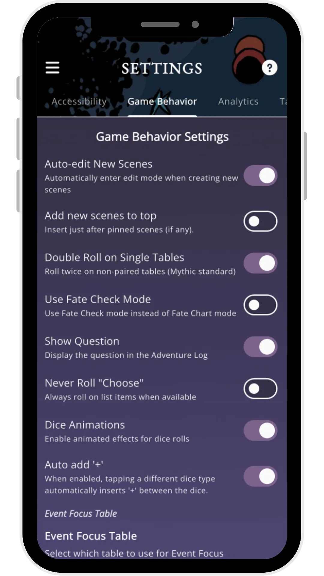 Mythic GME Mobile screenshots