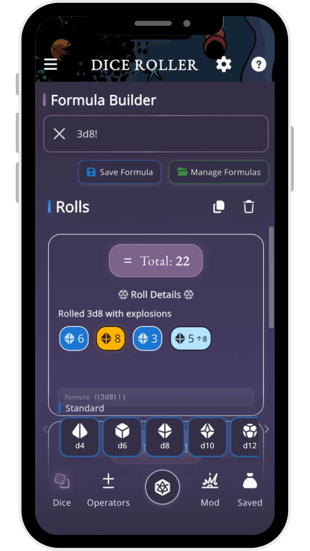 Mythic GME Mobile screenshots